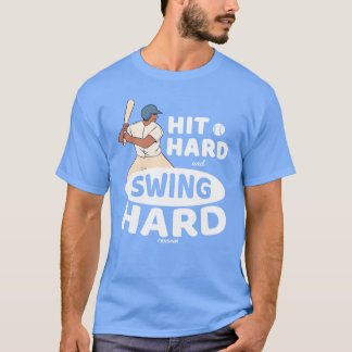Honkbalkind Honkbalspel Honkbalspeler jongen T-shirt