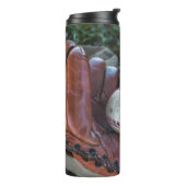 honkbalkit en bal honkbal handschoen amer thermosbeker (Gedraaid links)