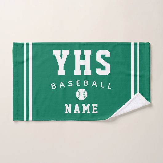 Honkbalklassieker, aangepaste naam & school, teamc handdoek (Handdoek)