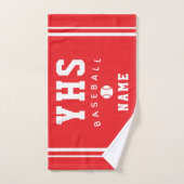 Honkbalklassieker, aangepaste naam & school, teamc handdoek (Handdoek)