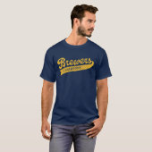 Honkbalklub Milwaukee Brewer T-shirt (Voorkant volledig)