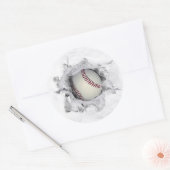 Honkbalklub Ronde Sticker (Envelop)