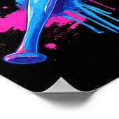 Honkbalknuppel met Sprinkles Drip voor Heren Jonge Poster (Hoek)