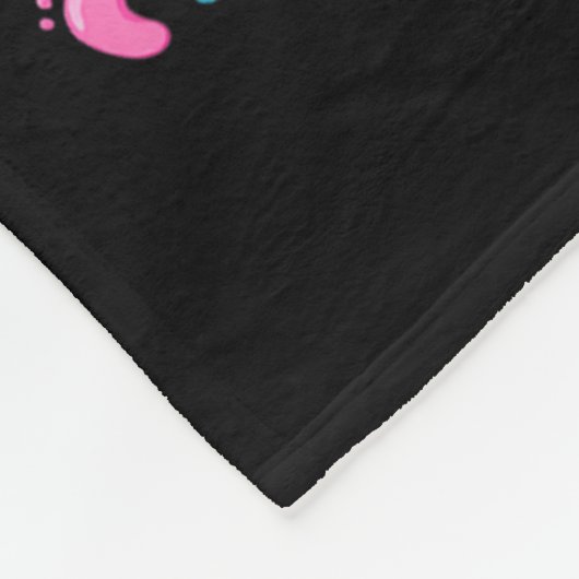 Honkbalknuppel Of Strikers Oma Houdt Van Jou Gesla Fleece Deken (Hoek)