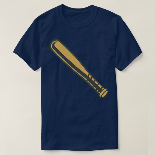 Honkbalknuppel  t-shirt (Design voorkant)