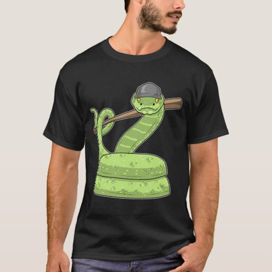 honkbalknuppel t-shirt (Voorkant)