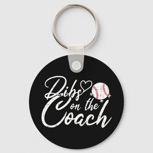 Honkbalkochters Eerste Keus is de Coach Sleutelhanger (Voorkant)