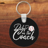 Honkbalkochters Eerste Keus is de Coach Sleutelhanger (Achterkant)