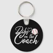 Honkbalkochters Eerste Keus is de Coach Sleutelhanger (Achterkant)