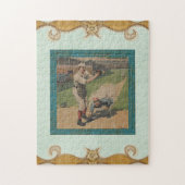 Honkbalkrantpuzzel Legpuzzel (Verticaal)
