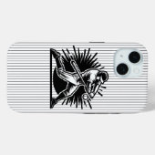 Honkbalkruisher IPhone 15 Hoesje (Achterkant (horizontaal))