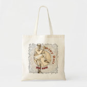 Honkbalkrukker spelen tote bag (Voorkant)