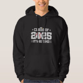 Honkballer Afstuderen Klasse van 2025 Senior Hoodie (Voorkant)