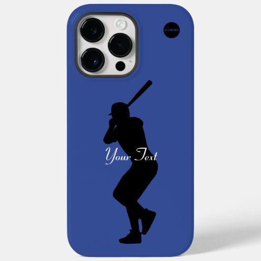 Honkballer Graphic & Jouw naam HAMbyWG Case-Mate iPhone Case (Achterkant)