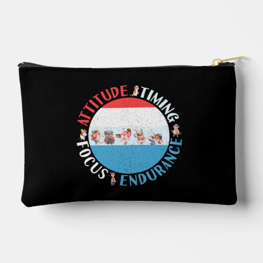 Honkballer Mindset - Rood Wit Blauw Etui (Achterkant)