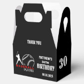 Honkballer, Team, Verjaardag gunstbox Bedankdoosjes (Geopend)