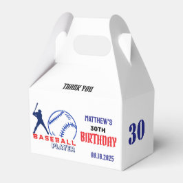 Honkballer, Team, Verjaardag gunstbox Bedankdoosjes