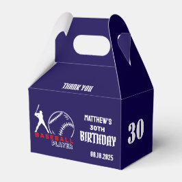 Honkballer, Team, Verjaardag gunstbox Bedankdoosjes