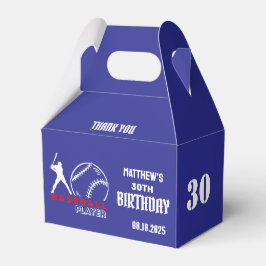 Honkballer, Team, Verjaardag gunstbox Bedankdoosjes
