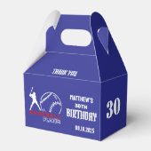 Honkballer, Team, Verjaardag gunstbox Bedankdoosjes (Voorkant Zijde)