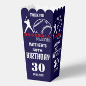 Honkballer, Team, Verjaardag gunstbox Bedankdoosjes (Achterkant)