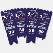 Honkballer, Team, Verjaardag gunstbox Bedankdoosjes (Ongevouwen)