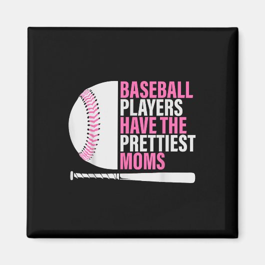 Honkballers hebben de moeders honkbal magneet (Voorkant)