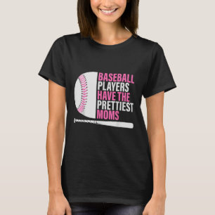 Honkballers hebben de  moeders honkbal t-shirt