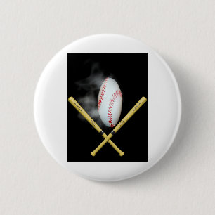 honkballiefhebbers ronde button 5,7 cm