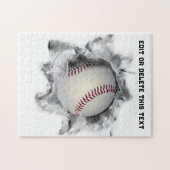 honkbalnieuwigheid legpuzzel (Horizontaal)