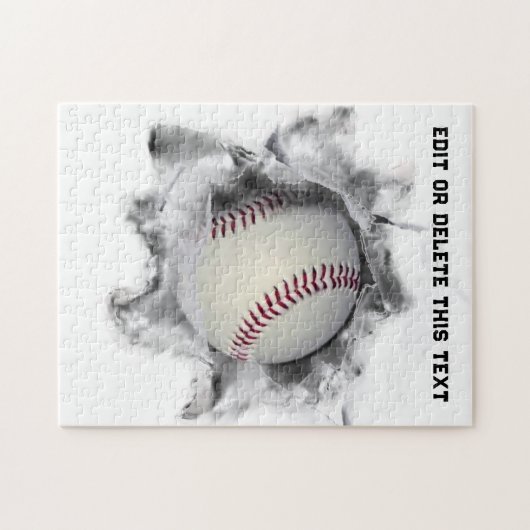 honkbalnieuwigheid legpuzzel (Horizontaal)