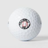 Honkbalnoot golfballen (Voorkant)