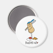 Honkbalnoot Magneet (Voorkant / Achterkant)