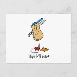 Honkbalnotitie T-shirts en cadeaus Briefkaart