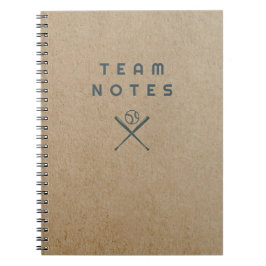 Honkbalnotities- voor coaches, spelers en fans notitieboek