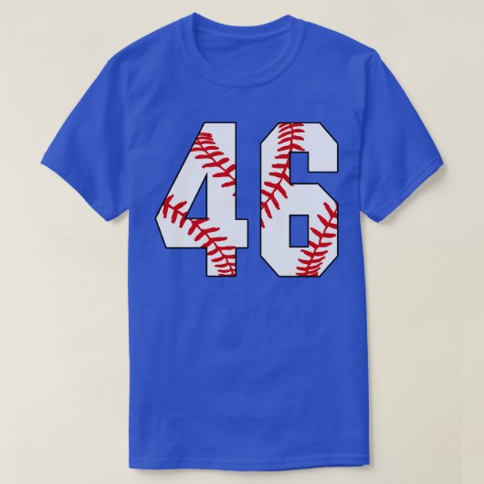 Honkbalnummer Baseball Jersey Favoriete speler B T-shirt (Design voorkant)