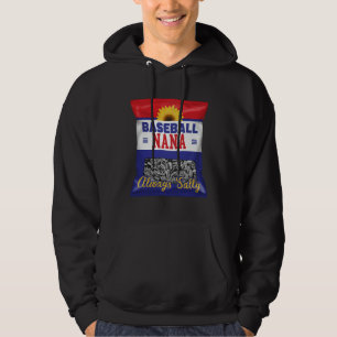 Honkbaloma altijd zoute oma zonnebloempit hoodie