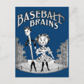  honkbalontwerp briefkaart (Voorkant)