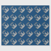  honkbalontwerp cadeaupapier (Vlak)