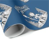  honkbalontwerp cadeaupapier (Rol Hoek)