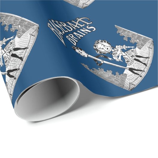  honkbalontwerp cadeaupapier (Rol Hoek)