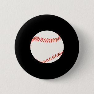 Honkbalontwerp Ronde Button 5,7 Cm
