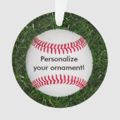 Honkbalornament Ornament (voorkant)