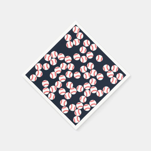 honkbalpapier servet (Hoek)