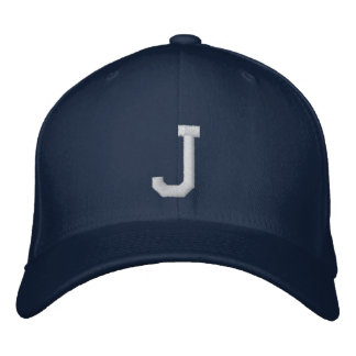 Honkbalpet met letter J jesus pet