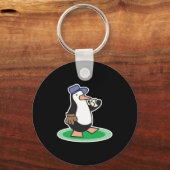 honkbalpinguïn sleutelhanger (Voorkant)