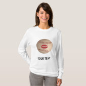 honkbalproducten t-shirt (Voorkant volledig)