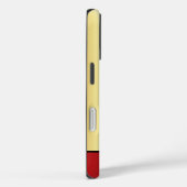 Honkbalsjabloon met naam Elegante Kleuren Case-Mate iPhone Case (Achterkant / Rechts)