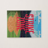 Honkbalslagzone Legpuzzel (Horizontaal)