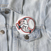 Honkbalspeelster Button (In situ)